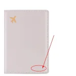 protection de passeport petit avion personnalisée