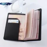 protection passeport en cuir King et Queen