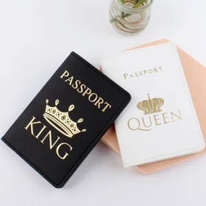 Protège-passeport couple King et Queen