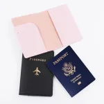 protège passeport design avion