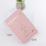 protège-passeport en simili cuir