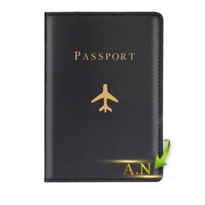 protège passeport personnalisé avion