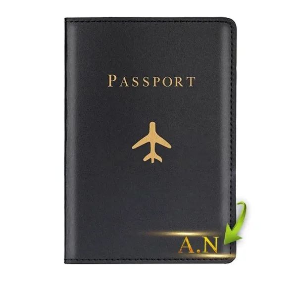 protège passeport personnalisé avion