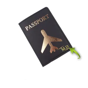 protège-passeport personnalisé gros avion