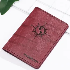 protège-passeport rose des vents