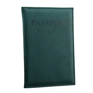 protège-passeport travelbasics vert foncé
