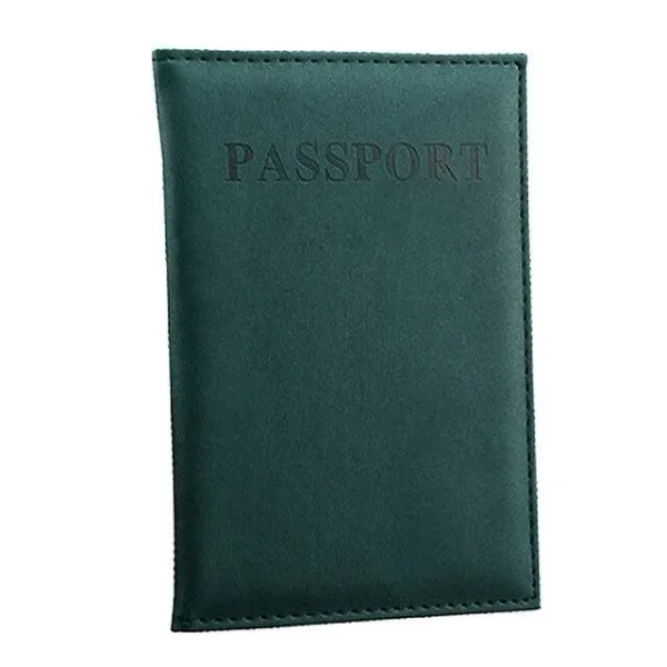 protège-passeport travelbasics vert foncé