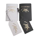 protège-passeports Mr et Mrs