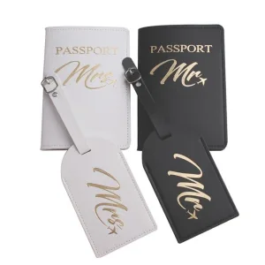 protège-passeports Mr et Mrs