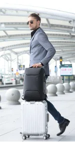 sac à dos avec protection antivol et port USB