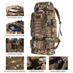 sac à dos d'expédition 100L