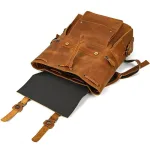 sac à dos en cuir pour homme pratique