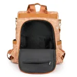 sac à dos fashion femme fermeture éclair dans le dos