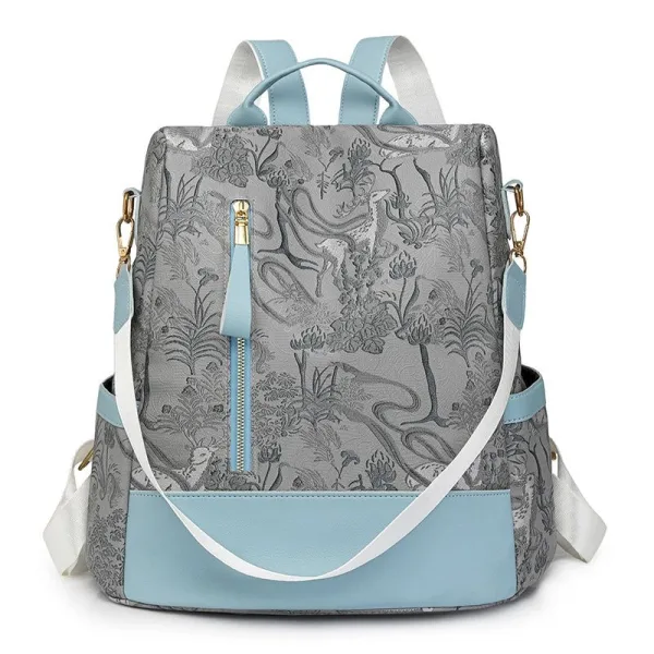 sac à dos femme tendance fermeture éclair dans le dos