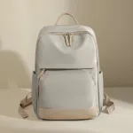 sac à dos ordinaire femme chic avec poche pour ordinateur