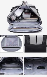 sac à dos pratique avec espace pour chaussures