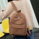 sac à dos tendance en velours