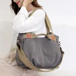 sac à main vintage en toile pour femme