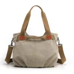sac à main voyage femme vintage en toile canvas