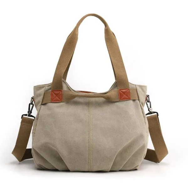 sac à main voyage femme vintage en toile canvas