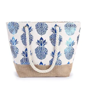 Sac de Plage Femme <br>Bohême Ananas