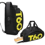 sac de sport multifonction compartiment chaussures