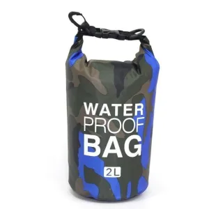Sac de Voyage Étanche <br>Camouflage Bleu