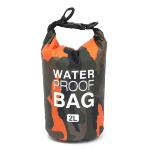 Sac de Voyage Étanche <br>Camouflage Orange