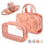 sac trousse de toilette femme matelassée