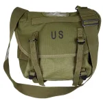 sac US Army 1980 vintage toile kaki