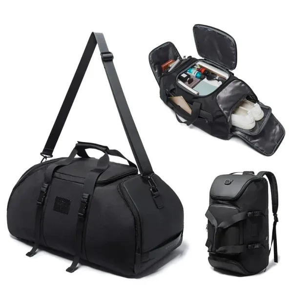 sac week-end homme noir