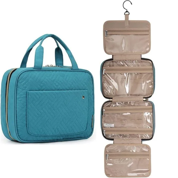 trousse de toilette de voyage femme à suspendre