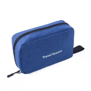 trousse de toilette de voyage travel season bleu marine