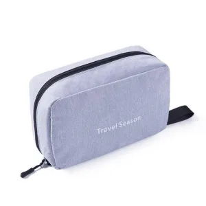 trousse de toilette de voyage travel season grise