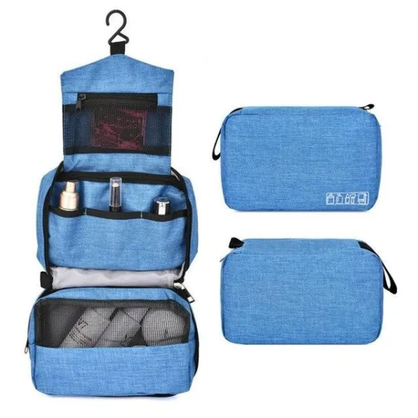 trousse de toilette de voyage travelbasics bleu ciel