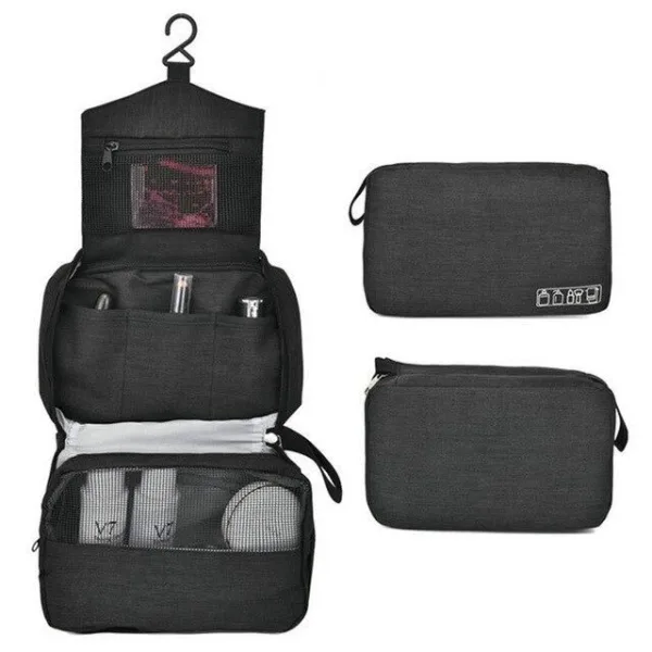 trousse de toilette de voyage TravelBasics noire