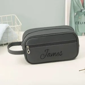 Trousse de Toilette Personnalisée Prénom <br>Homme