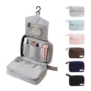 Trousse de Toilette Pliable à Suspendre