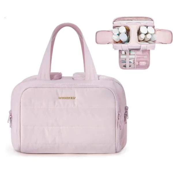 trousse de toilette XXL femme matelassée