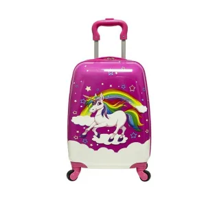 Valise Licorne <br>Arc-en-ciel