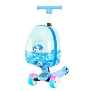 Valise Trottinette <br>Dauphins