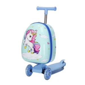 Valise Trottinette <br>Licorne Nuage