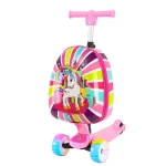 Valise Trottinette <br>Licorne Princesse