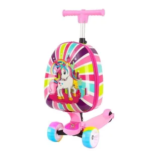 Valise Trottinette <br>Licorne Princesse